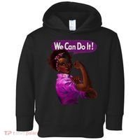 African American Rosie The Riveter Black History Toddler Hoodie thumb 0