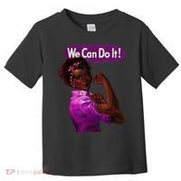 African American Rosie The Riveter Black History Toddler T-Shirt thumb 0