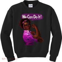 African American Rosie The Riveter Black History Kids Sweatshirt thumb 0