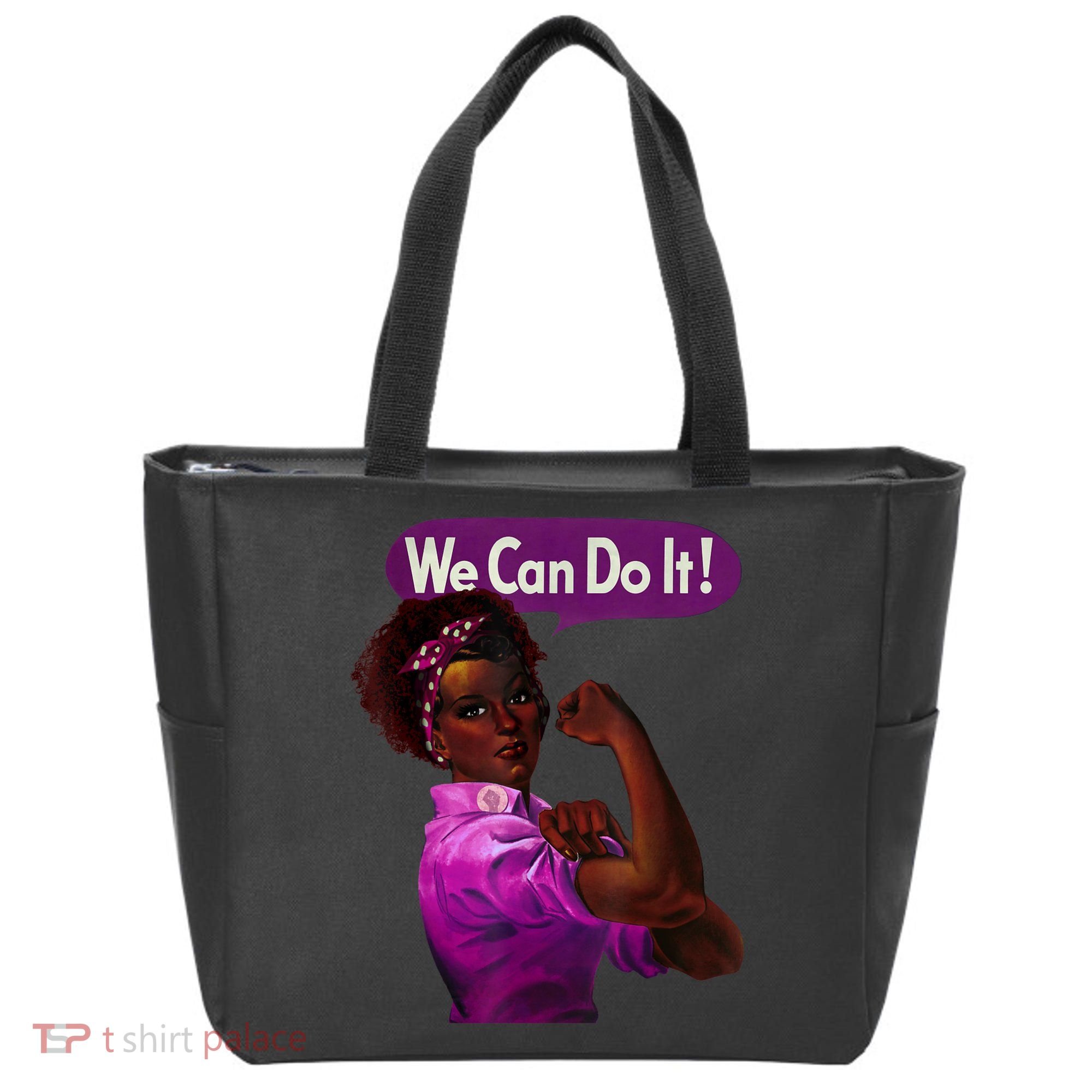 African American Rosie The Riveter Black History Tote Bag