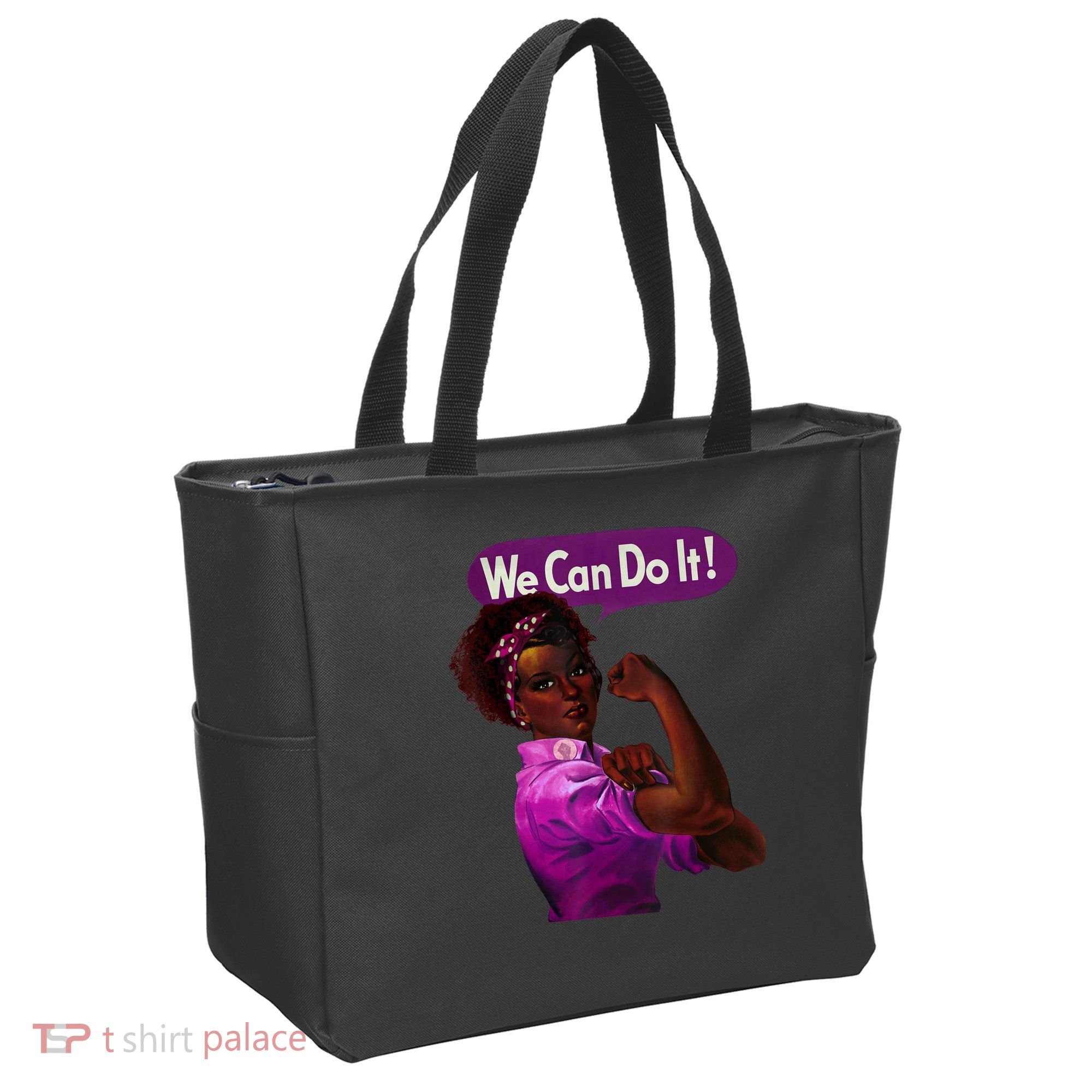 African American Rosie The Riveter Black History Tote Bag