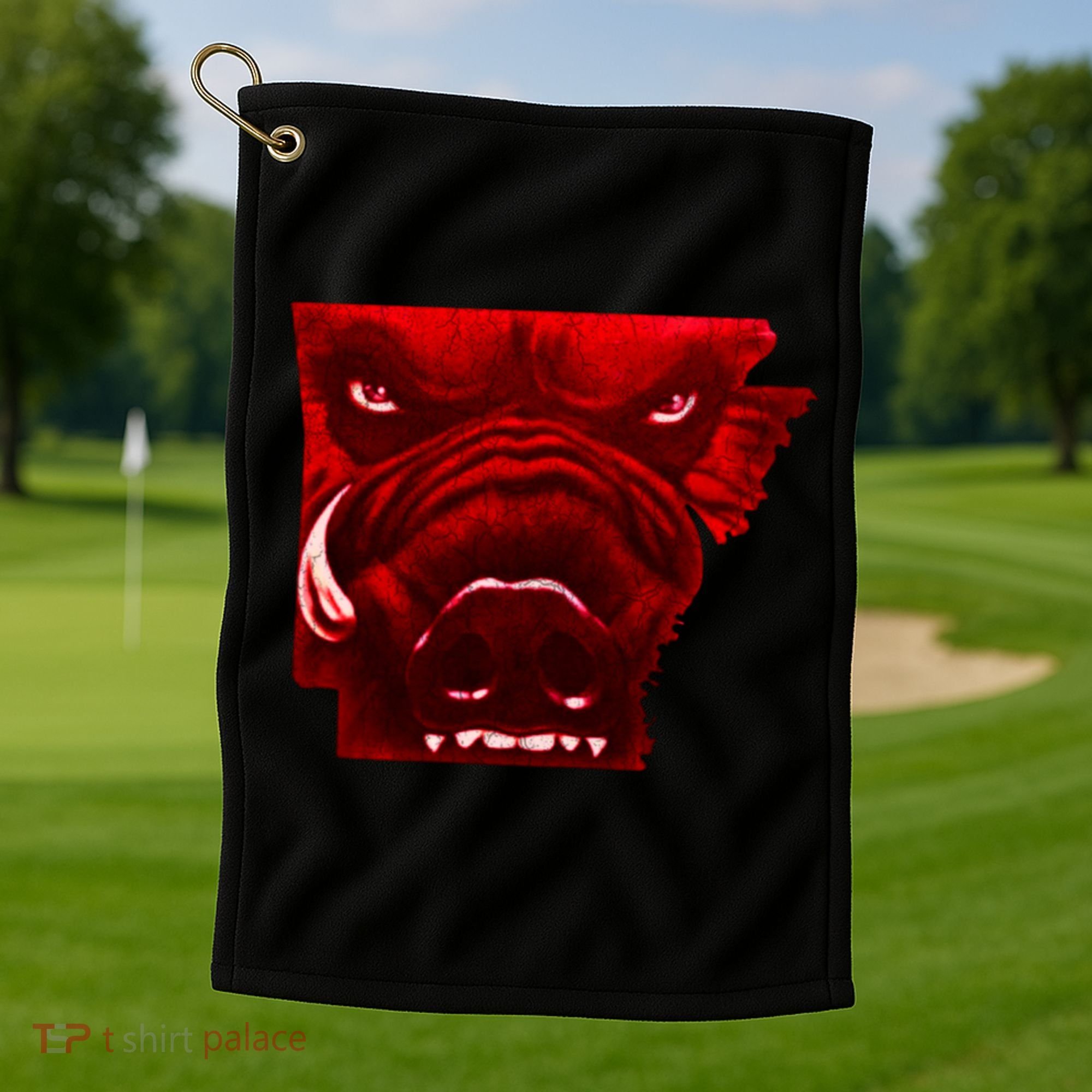 Arkansas Golf Towel