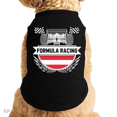 Austrian Auto Race Austria Flag Formula Racing Car Race Fan Cute Gift Doggie Tank