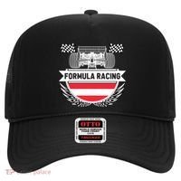 Austrian Auto Race Austria Flag Formula Racing Car Race Fan Cute Gift Hat thumb 0