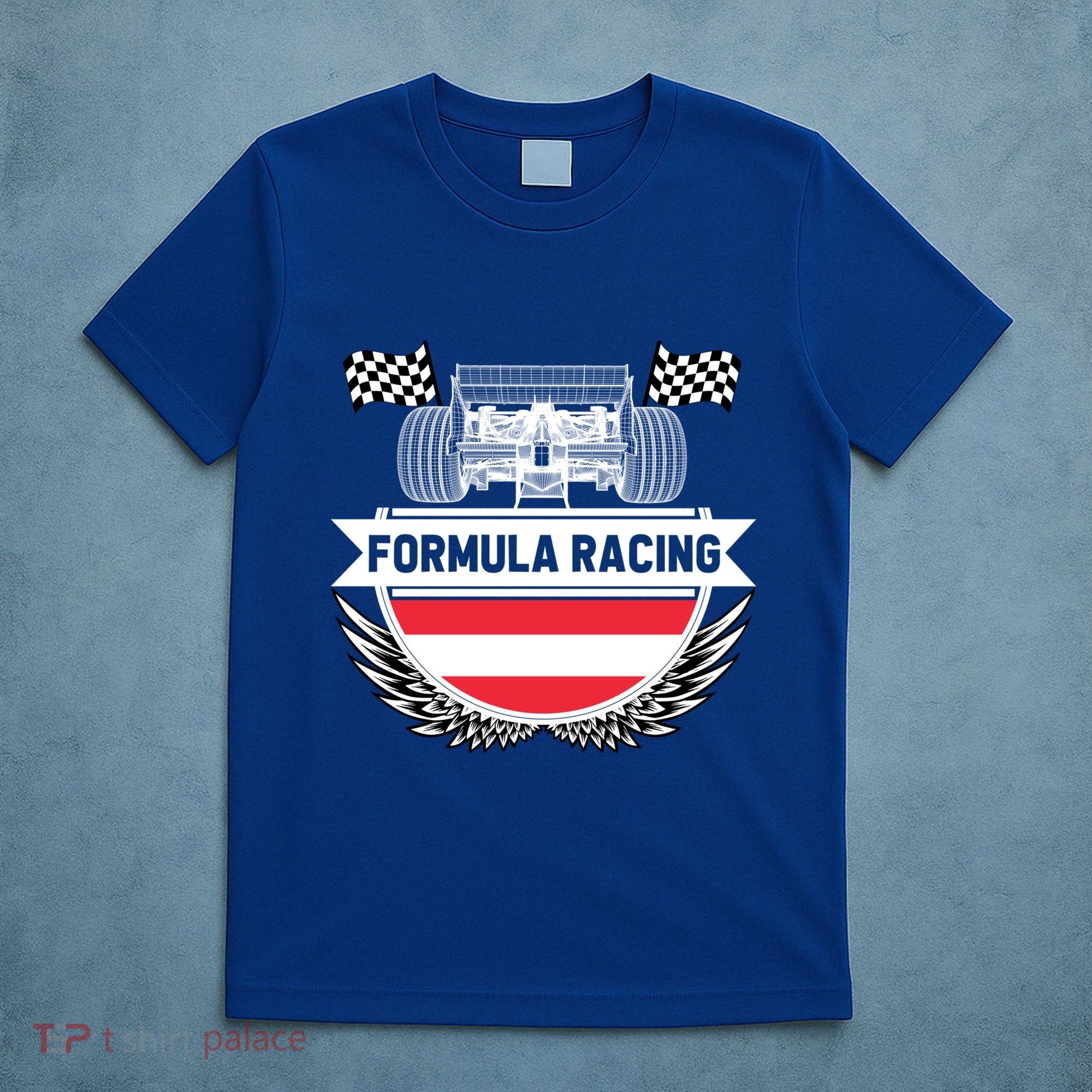 Austrian Auto Race Austria Flag Formula Racing Car Race Fan Cute Gift T-Shirt
