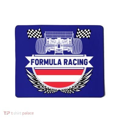 Austrian Auto Race Austria Flag Formula Racing Car Race Fan Cute Gift Mousepad