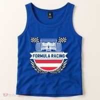 Austrian Auto Race Austria Flag Formula Racing Car Race Fan Cute Gift Tank Top thumb 2