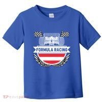 Austrian Auto Race Austria Flag Formula Racing Car Race Fan Cute Gift Toddler T-Shirt thumb 0