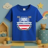 Austrian Auto Race Austria Flag Formula Racing Car Race Fan Cute Gift Toddler T-Shirt thumb 3