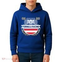 Austrian Auto Race Austria Flag Formula Racing Car Race Fan Cute Gift Kids Hoodie thumb 4