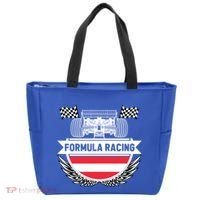 Austrian Auto Race Austria Flag Formula Racing Car Race Fan Cute Gift Tote Bag thumb 0