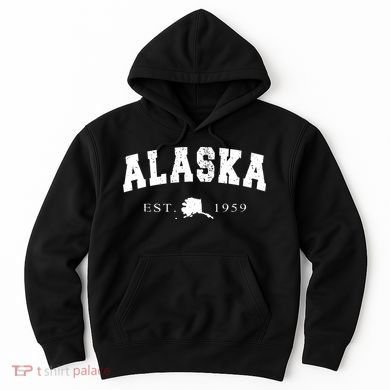 Alaskas Ak Retro Vintage Hoodie