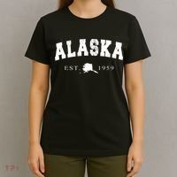Alaskas Ak Retro Vintage T-Shirt thumb 4