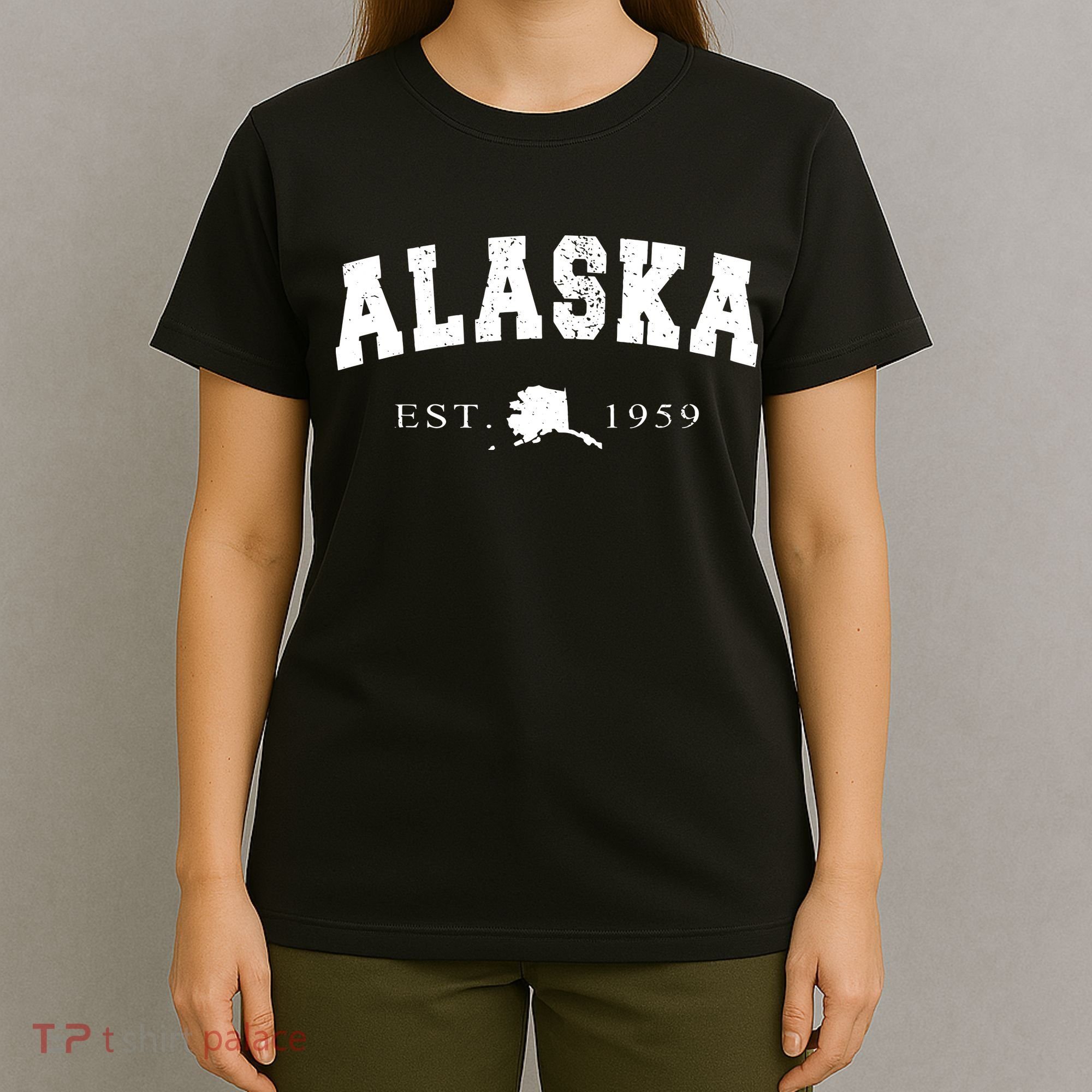 Alaskas Ak Retro Vintage T-Shirt