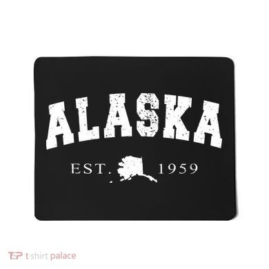 Alaskas Ak Retro Vintage Mousepad