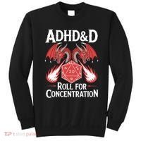 Adhd&d Adhd Roll For Concentration Sweatshirt thumb 0