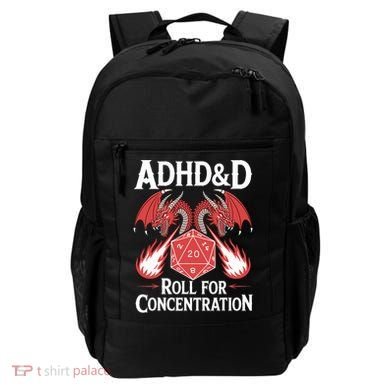 Adhd&d Adhd Roll For Concentration Backpack