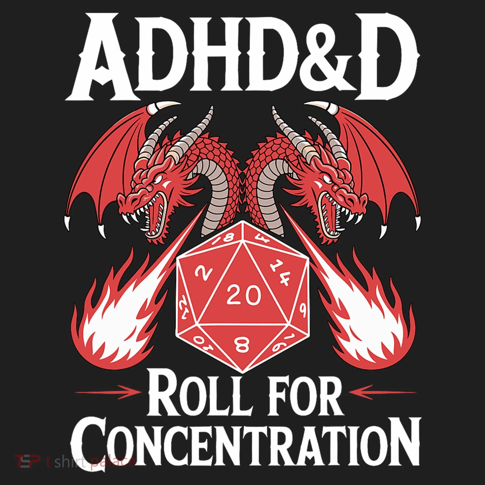 Adhd&d Adhd Roll For Concentration Tumbler