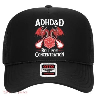 Adhd&d Adhd Roll For Concentration Hat