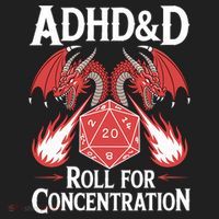 Adhd&d Adhd Roll For Concentration Hat thumb 2
