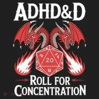 Adhd&d Adhd Roll For Concentration Hat thumb 2