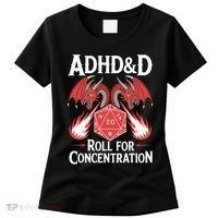 Adhd&d Adhd Roll For Concentration Women's T-Shirt thumb 0