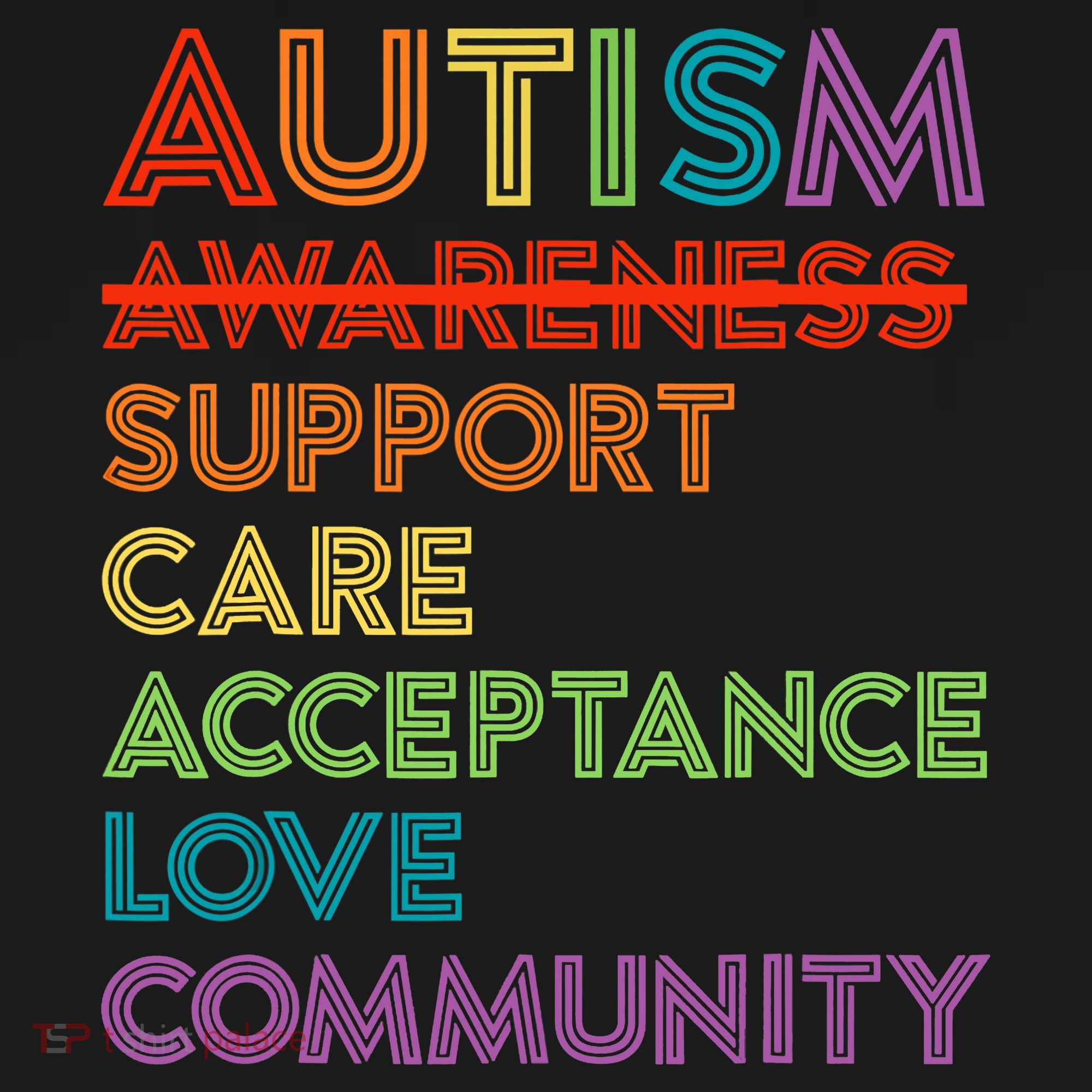 Autism Awareness Support Care Acceptance Ally Pajama Set