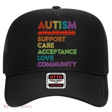 Autism Awareness Support Care Acceptance Ally Hat