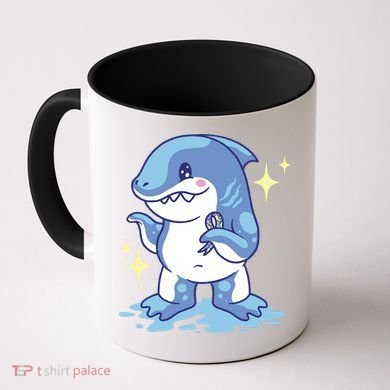 Autism Awareness Shark Ribbon Coffee Mug