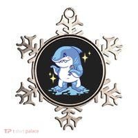 Autism Awareness Shark Ribbon Ornament thumb 0