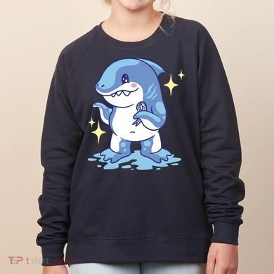 Autism Awareness Shark Ribbon Women's Sweatshirt