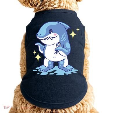 Autism Awareness Shark Ribbon Doggie Tank