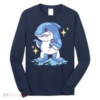 Autism Awareness Shark Ribbon Long Sleeve Shirt thumb 0
