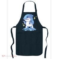 Autism Awareness Shark Ribbon Apron thumb 0