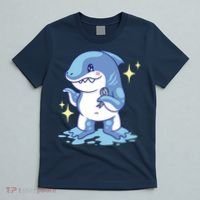 Autism Awareness Shark Ribbon T-Shirt thumb 5