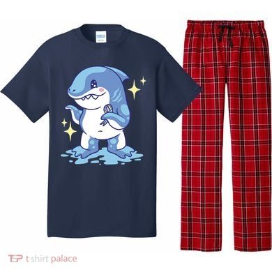 Autism Awareness Shark Ribbon Pajama Set