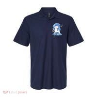 Autism Awareness Shark Ribbon Polo thumb 0