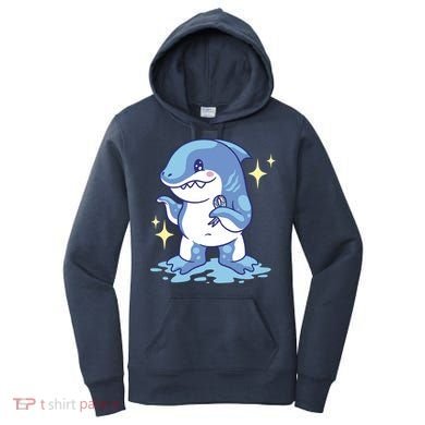 Autism Awareness Shark Ribbon Women's Hoodie