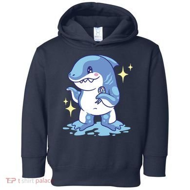Autism Awareness Shark Ribbon Toddler Hoodie