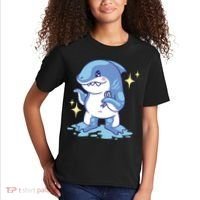 Autism Awareness Shark Ribbon Kids T-Shirt thumb 2
