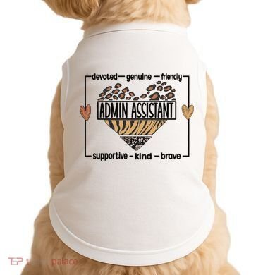 Admin Assistant Squad Administrative Assistant Gift Doggie Tank