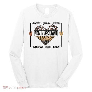 Admin Assistant Squad Administrative Assistant Gift Long Sleeve Shirt