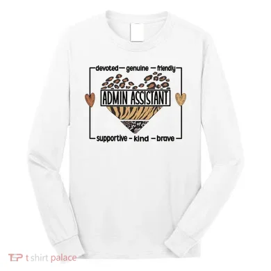 Admin Assistant Squad Administrative Assistant Gift Long Sleeve Shirt