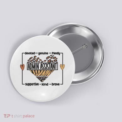Admin Assistant Squad Administrative Assistant Gift Button