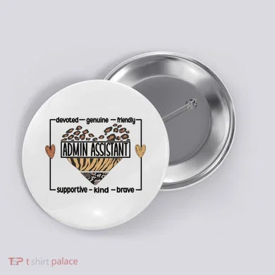 Admin Assistant Squad Administrative Assistant Gift Button