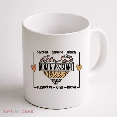 Admin Assistant Squad Administrative Assistant Gift Coffee Mug back