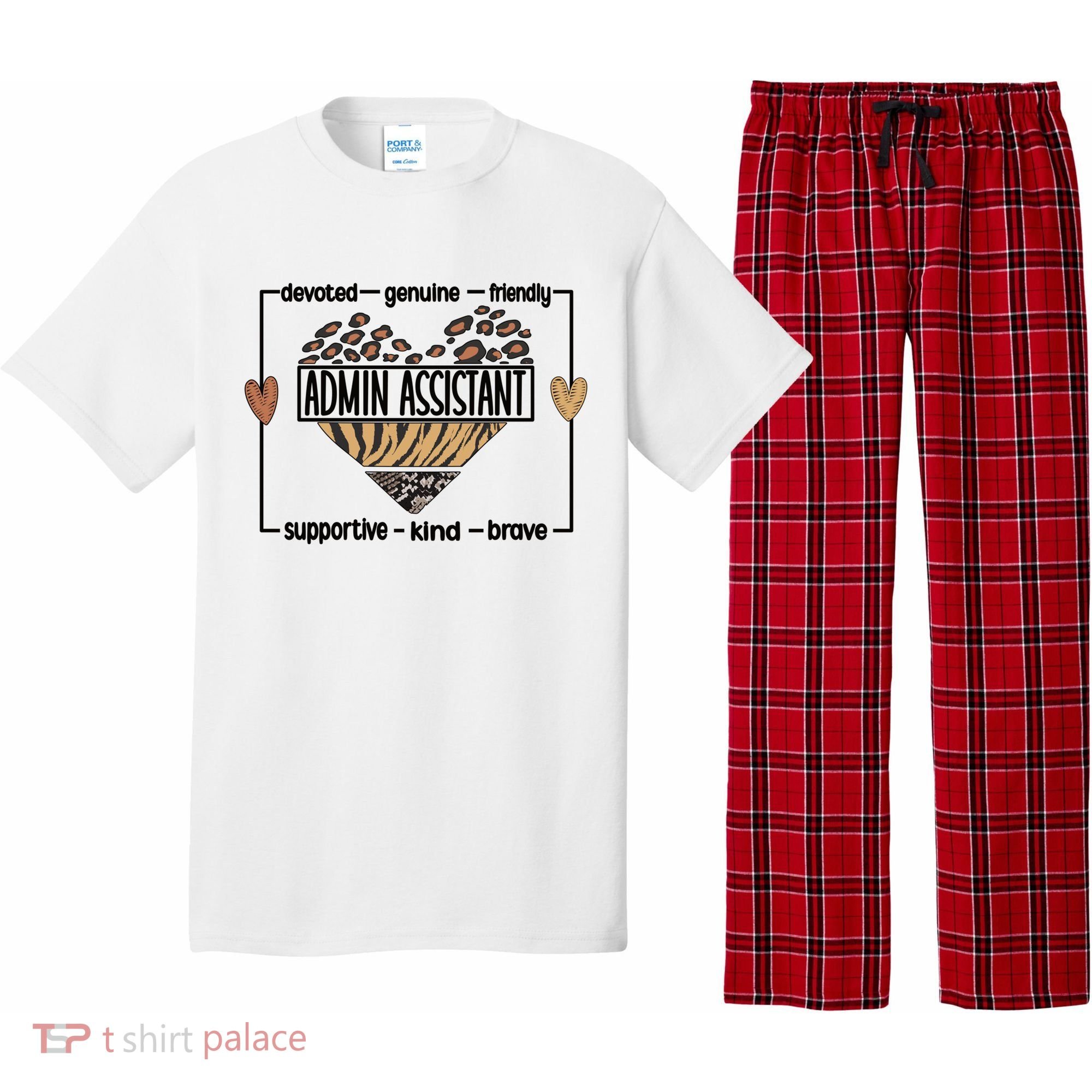 Admin Assistant Squad Administrative Assistant Gift Pajama Set
