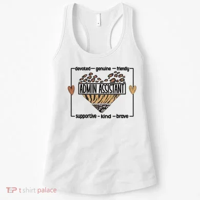 Admin Assistant Squad Administrative Assistant Gift Women's Tank Top