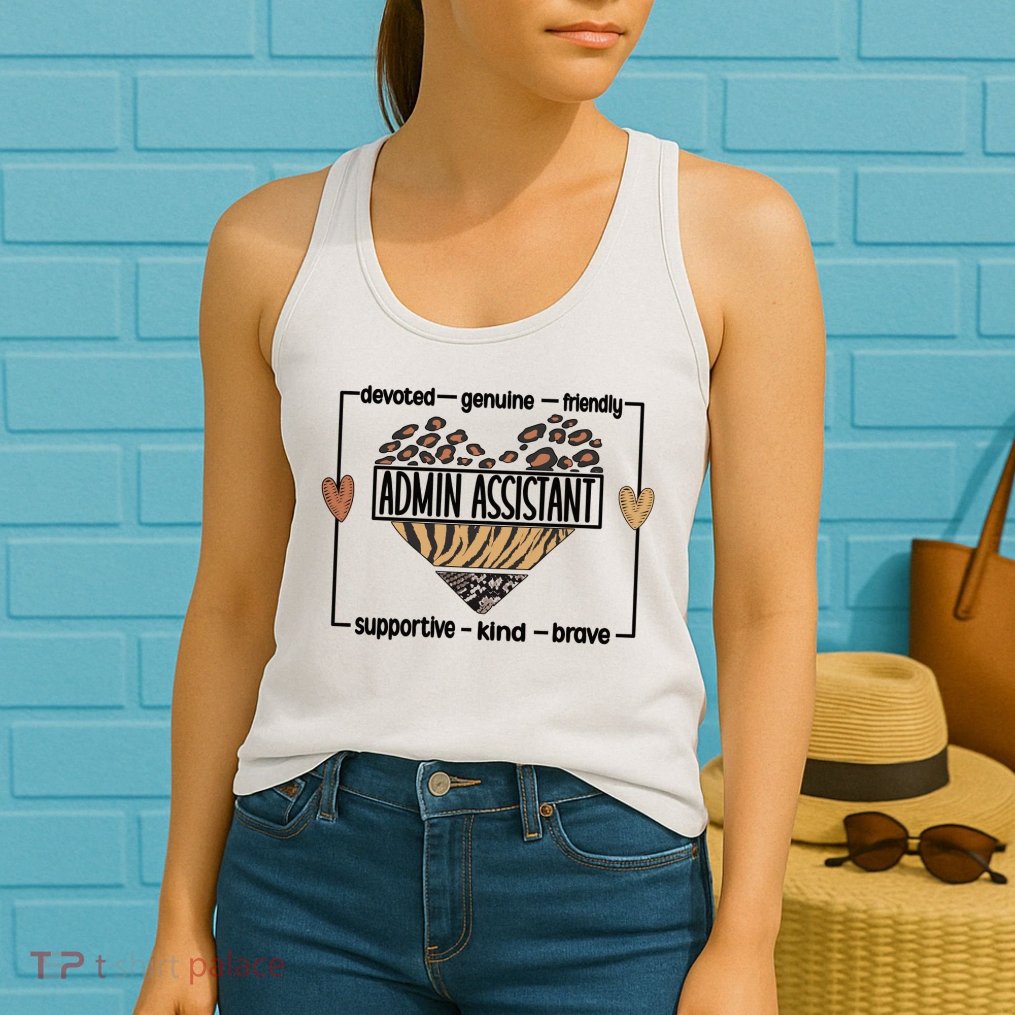 Admin Assistant Squad Administrative Assistant Gift Women's Tank Top