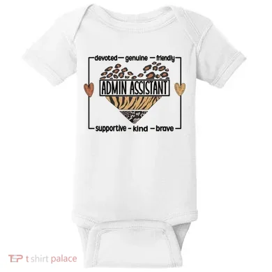Admin Assistant Squad Administrative Assistant Gift Baby Bodysuit